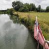 Good moorings just upstream of Rushey Lock. by Charles Lyne – 26 July 2019