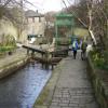 The lock could not be extended as the river runs in a culvert ahead of the top gates by David Tunbridge – 14 March 2007