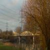 Kennington Railway Bridge from Downstream Towpath by Chris Bushill – 27 January 2007