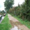 Thatcham Moorings Next to Bridge No 42 by steve ryan-bell – 11 October 2006