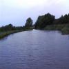 Very wide canal/large winding hole between Bridge No\'s 211 and 212 by PIG and PINEAPPLE – 14 September 2004