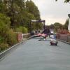 Leaving Anglo Welsh base over Wootton Wawen Aqueduct by PIG and PINEAPPLE – 17 September 2006