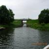 Automatic flood barrier gate immediately upstream of the lock by Lazy boater – 19 May 2009