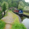 Hazlehurst Aqueduct, boat is heading towards Leek by Tim Lewis – 29 May 2005