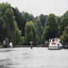 Big weirs and big boats on this part of the river. by Charles Lyne – 17 July 2019
