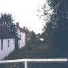 Slide processed September 1980. Canal Row, Framilode by canaldrifter – date unknown