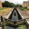 St Neots Lock, big Lock, refurbished in 2005 by Chrissie – 30 June 2017