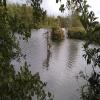 Upstream entrance to Swift Ditch Lock by AlistairB – 19 October 2011