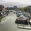 Looking east across the pool from Brayford Way road bridge by John Howarth – 12 November 2008