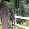 Footbridge over Cuttle Brook, close to the site where the canal crossed the brook by John Howarth – 12 July 2016