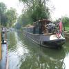 Pewsey Towpath Moorings looking East by steve ryan-bell – 18 October 2006