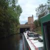 Approaching Gailey Top Lock and round house by steve ryan-bell – 9 October 2003