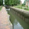 Aldermarston Lock No 95 (looking West) by Geoff Farmer – 31 August 2005