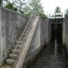 steps below when lock was operational here by PeterScott – 22 July 2011
