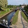 Marsworth lock with tea rooms in the old lock cottage by Stephen Squires – 16 May 2004