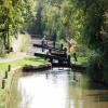 Lock 42 and below bend to Lock 43 by PIG and PINEAPPLE – 19 September 2006