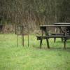 Barbecue stands are provided as well as tables with seats.  by Charles Lyne – 20 February 2025