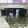 Through Great Ancoats Street Bridge to the Bottom Lock by PIG and PINEAPPLE – 15 September 2004