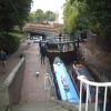 Northgate Staircase Locks Nos 41 to 43 by steve ryan-bell – 12 October 2003