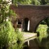 Unusual archway at the turnover bridge by Anthony Macdonald Smith – 18 June 2002