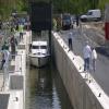 Opening of the new St Neots Lock by margaret guest – 29 April 2005