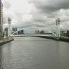 Another very attractive bridge which lifts vertically to allow passage below it by John Howarth – 28 July 2010