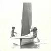 Bosun Racing on the River Medway circa 1970  by NB A Frayed Knot – date unknown